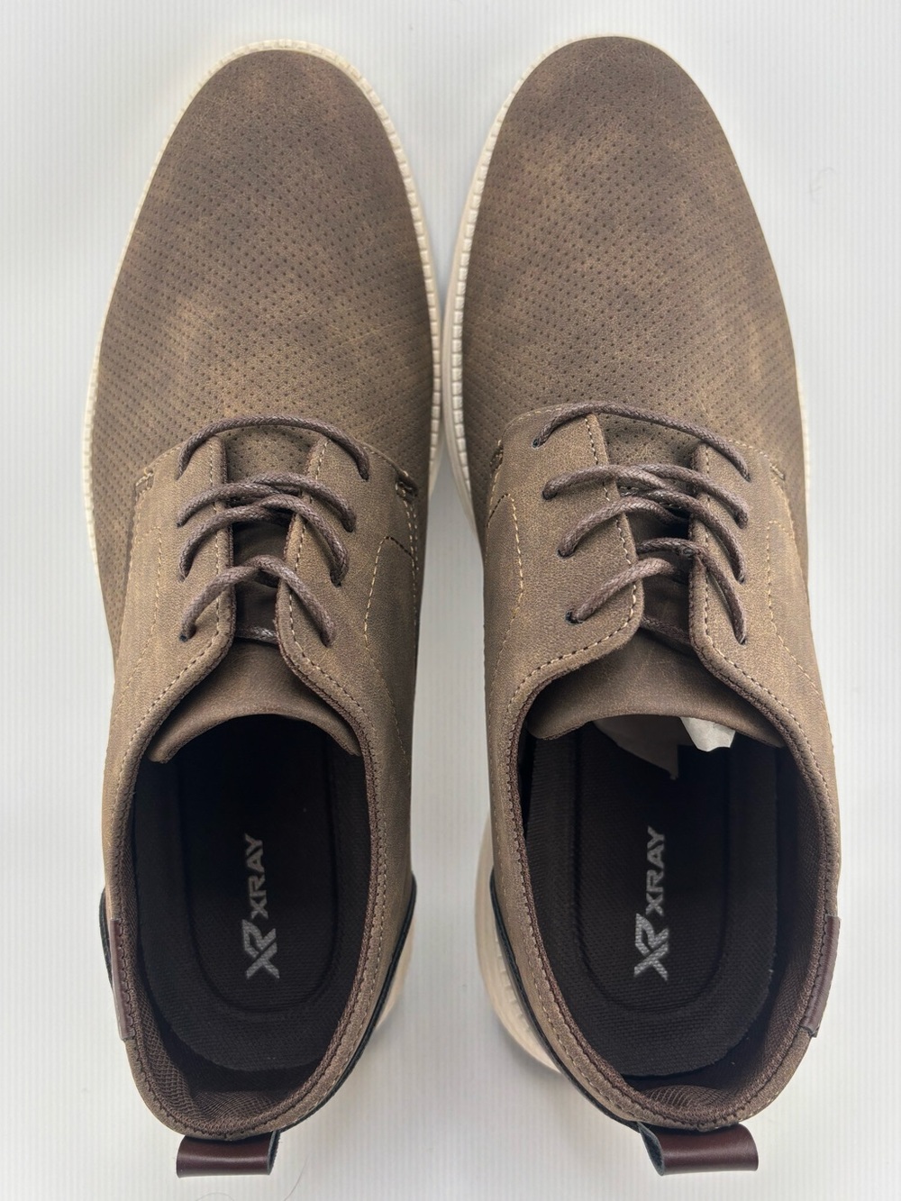 XRAY Noma Men’s Brown Casual Oxford Sneakers Size 10 New In Box Comfort Shoes
